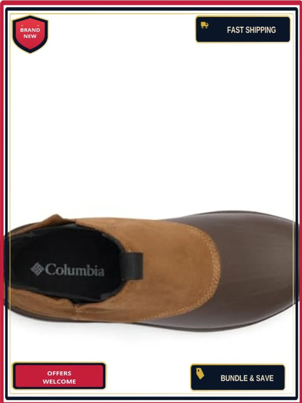 Columbia Moritza Chelsea Shield Women's Waterproof Suede Duck Snow Boots